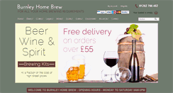 Desktop Screenshot of burnleyhomebrew.co.uk